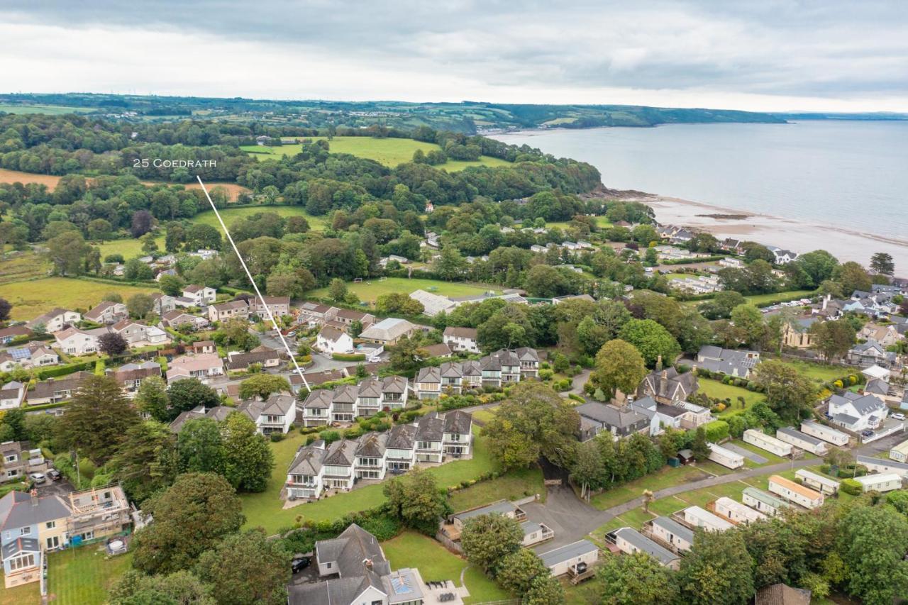 25 Coedrath Park - Sea Views From Balcony, Short Walk To Beach, Parking Saundersfoot Dış mekan fotoğraf